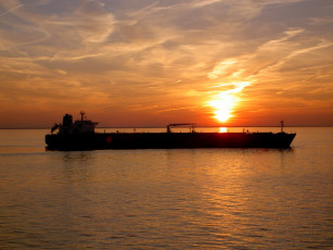 обоя sks, корабли, баржи