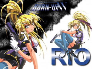 Картинка аниме burn up