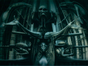 Картинка фэнтези giger
