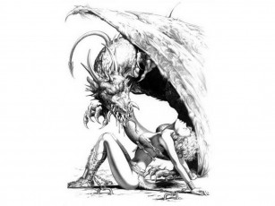 Картинка фэнтези красавицы чудовища