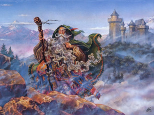 обоя фэнтези, маги