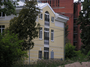 Картинка города здания дома