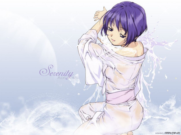Обои картинки фото аниме, ai, yori, aoshi