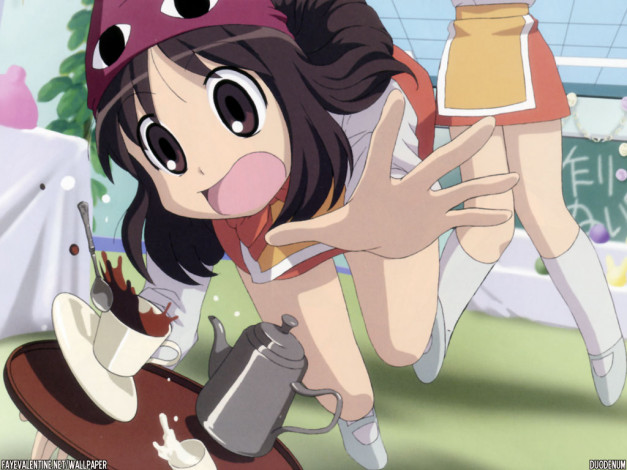 Обои картинки фото аниме, azumanga, daioh