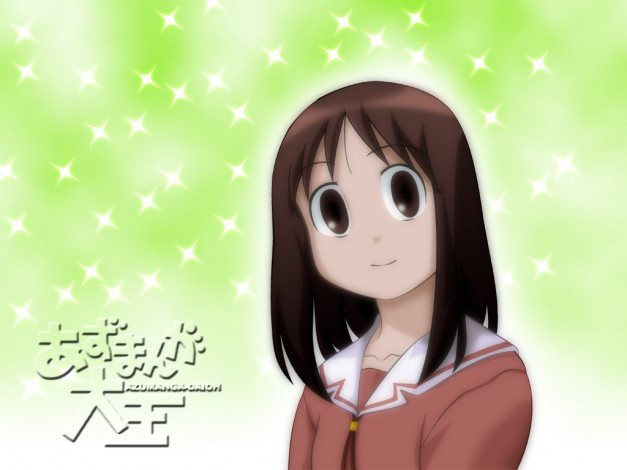 Обои картинки фото аниме, azumanga, daioh