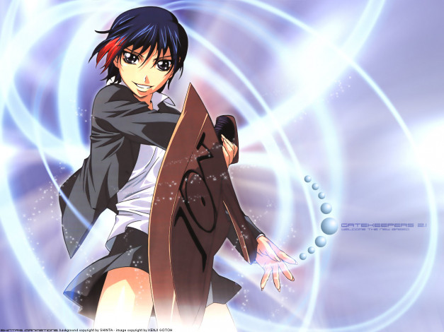 Обои картинки фото аниме, gatekeepers, 21