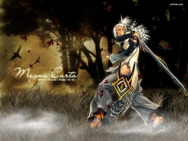 Обои картинки фото аниме, magna, carta