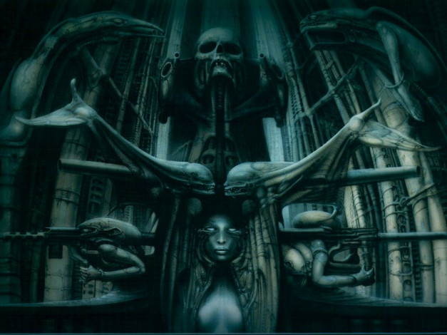 Обои картинки фото фэнтези, giger