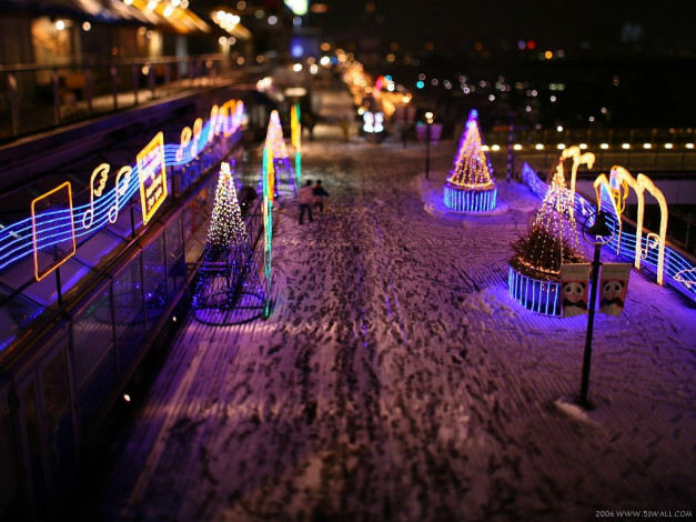 Обои картинки фото города, огни, ночного