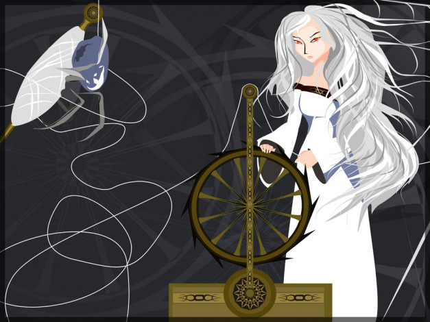 Обои картинки фото мельница, прялка, музыка