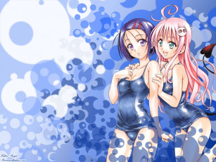 Картинка аниме to love ru