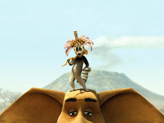 Обои картинки фото мультфильмы, madagascar, escape, africa