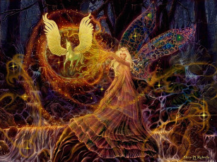 Картинка фэнтези магия