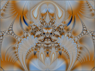 Картинка 3д графика fractal фракталы фрактал узор