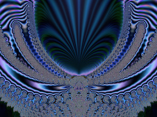 Картинка 3д графика fractal фракталы узор фрактал