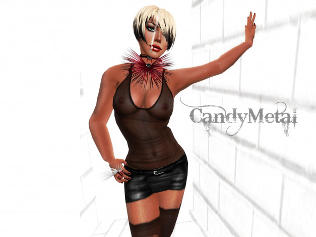 Обои картинки фото 3д, графика, people, люди, блондинка, сигарета