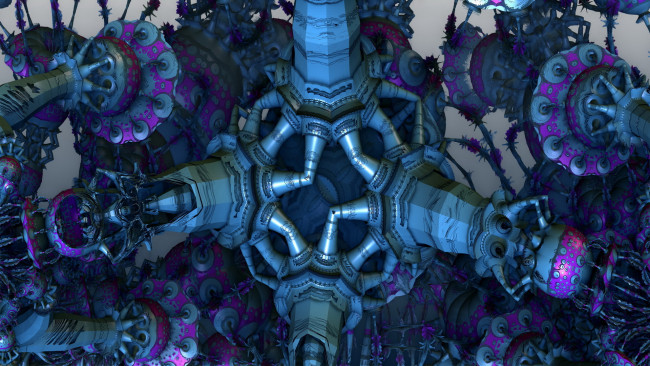 Обои картинки фото 3д, графика, fractal, фракталы, абстракция, узор