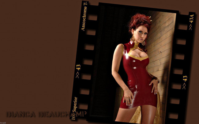 Обои картинки фото Bianca Beauchamp, девушки, серьги, красотка