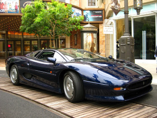 Картинка jaguar xj220 автомобили изящество красота стиль автомобиль