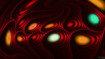 Картинка 3д графика fractal фракталы узор цвета фон