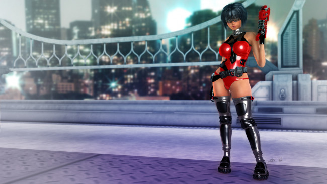 Обои картинки фото 3д, графика, fantasy, фантазия, оружие, девушка