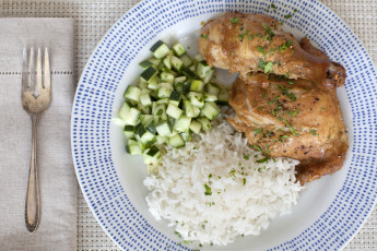 Картинка еда вторые блюда рис курица