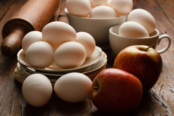 Картинка еда разное яблоки яйца