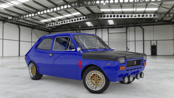 Картинка автомобили 3д 1975 fiat