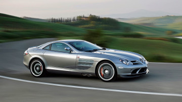 обоя mercedes, slr, автомобили, brabus, двигатели, автобусы, грузовики, легковые, подразделение, daimler, ag, германия, mercedes-benz