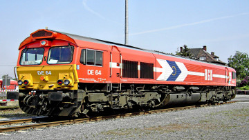 Картинка техника локомотивы рельсы щебень локомотив