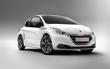 Картинка 2013 peugeot 208 hybrid fe автомобили