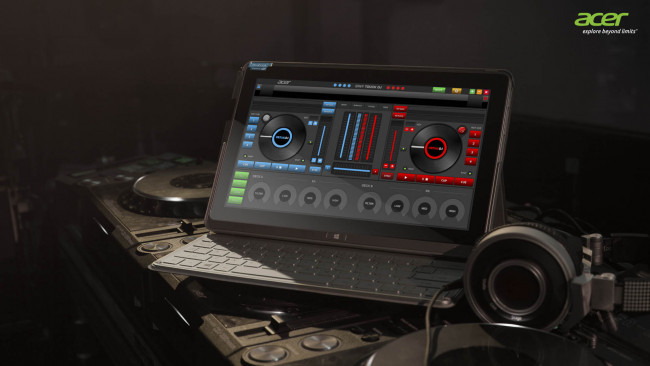 Обои картинки фото компьютеры, acer, фон, логотип