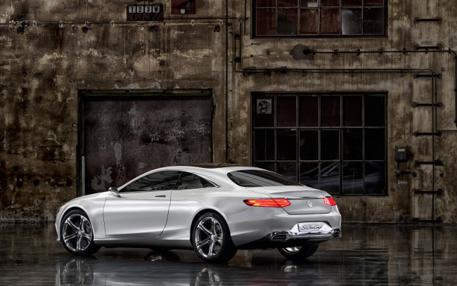 Обои картинки фото автомобили, mercedes, benz, mercedes-benz, s-class, coupe, concept, car