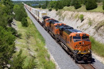 Картинка техника поезда локомотив состав рельсы дорога железная