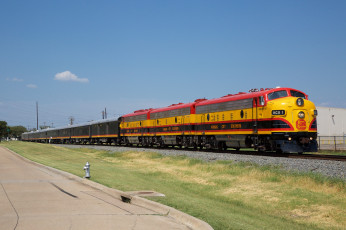 Картинка техника поезда состав локомотив дорога рельсы железная