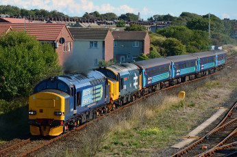 Картинка техника поезда железная дорога локомотив рельсы состав