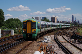 Картинка техника поезда рельсы локомотив дорога железная состав