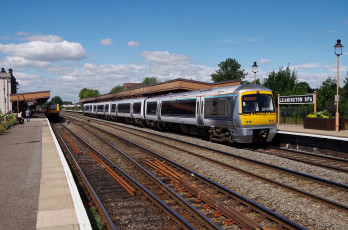 Картинка техника поезда железная дорога рельсы локомотив состав