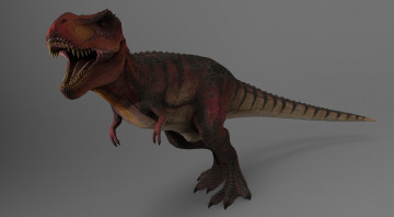 Картинка 3д+графика животные+ animals фон динозавр