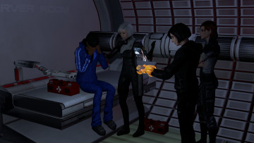 Картинка 3д+графика фантазия+ fantasy взгляд девушки фон