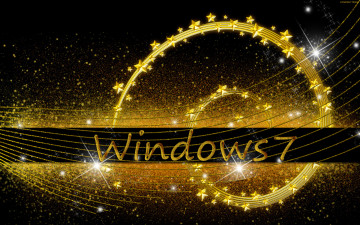 Картинка компьютеры windows+7+ vienna звезды
