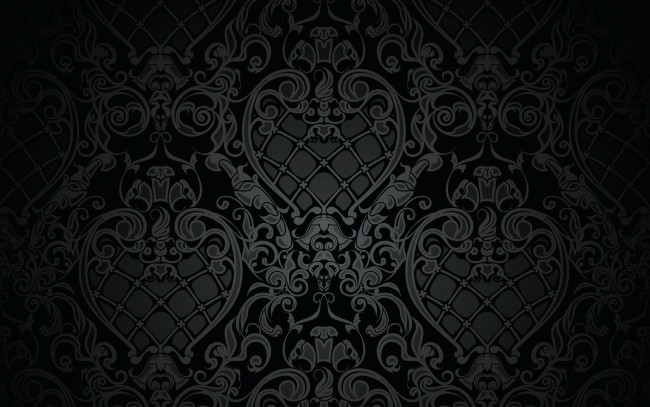 Обои картинки фото векторная графика, другое , other, vintage, dark, орнамент, узор, винтаж, pattern, gradient, vector, texture, background, black