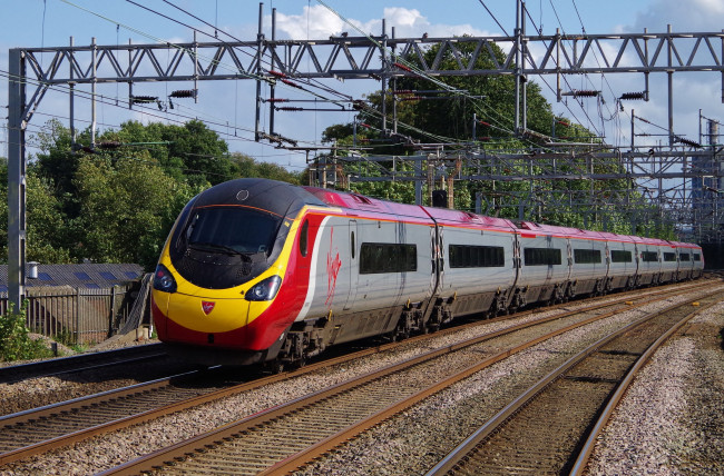 Обои картинки фото техника, поезда, железная, дорога, рельсы, локомотив, состав