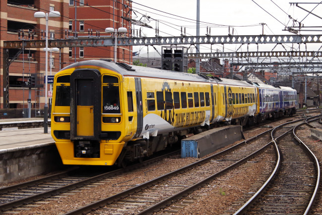 Обои картинки фото техника, метро, состав, железная, дорога, рельсы, локомотив