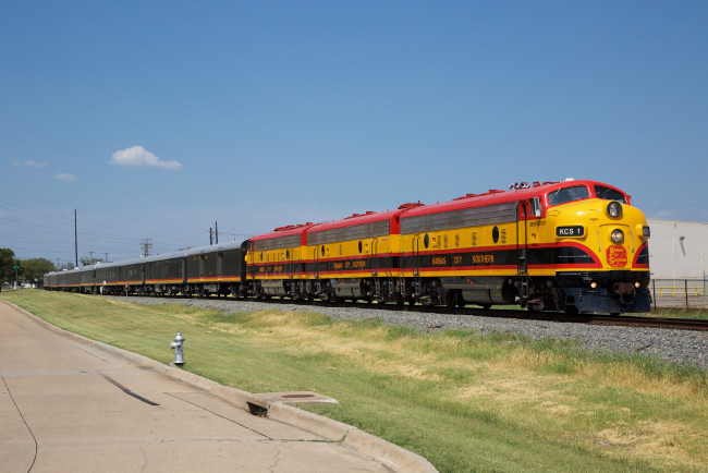 Обои картинки фото техника, поезда, состав, локомотив, дорога, рельсы, железная