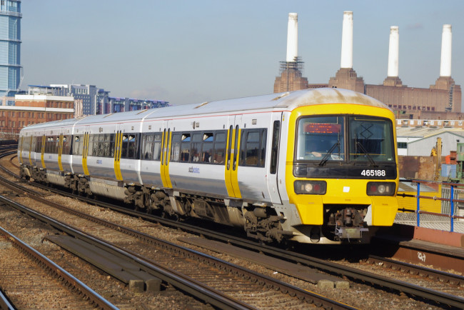 Обои картинки фото техника, поезда, состав, локомотив, рельсы, дорога, железная