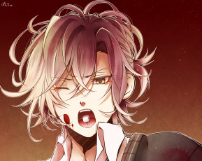 Картинка аниме diabolik+lovers mukami yuuma
