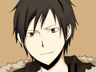 Картинка аниме durarara orihara izaya