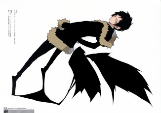 Картинка аниме durarara orihara izaya