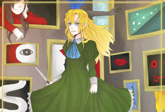 Картинка аниме ib mary